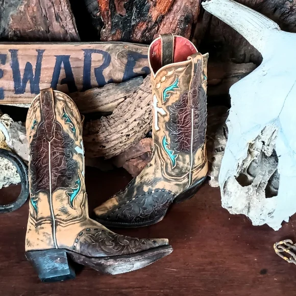 Dan Post lady "anthem" western boots 6.5M - Picture 7 of 9